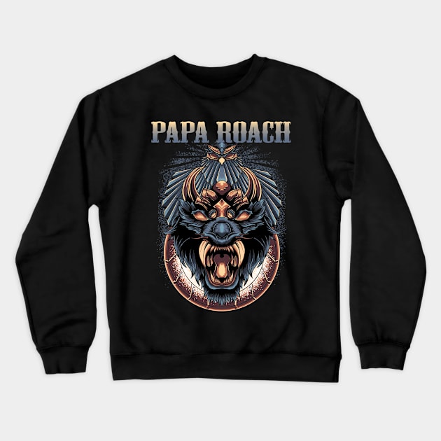 PAPA AND THE ROACH BAND Crewneck Sweatshirt by ghostcap379